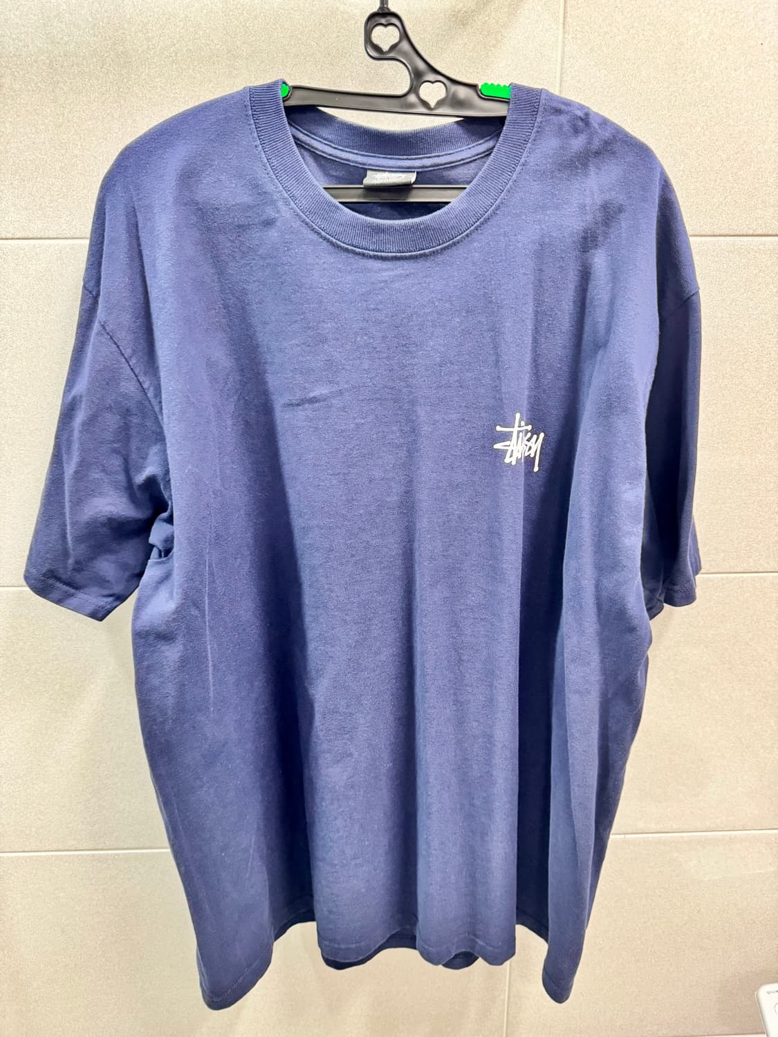 스투시 반팔 xl 네이비 판매합니다 상품이미지2