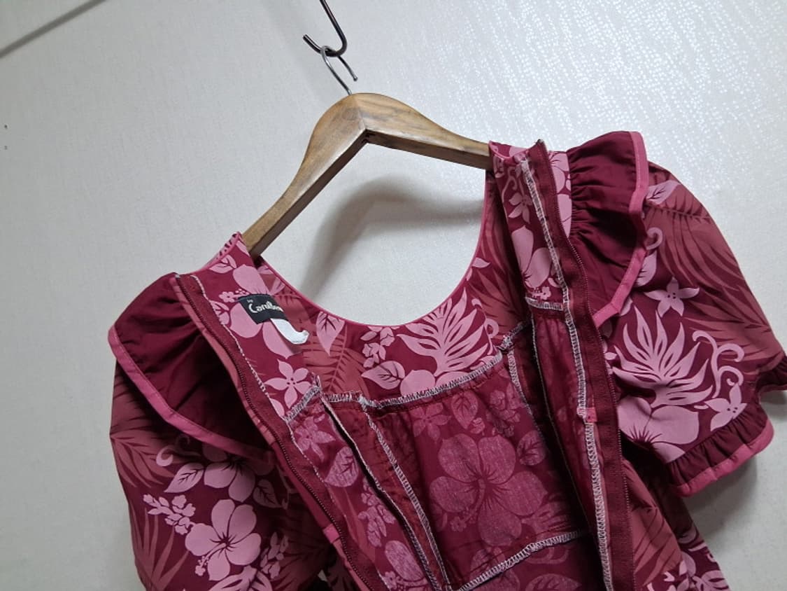 하와이 Carol Bennett 하와이안 훌라원피스 코스프레 여성xxs
 상품이미지7