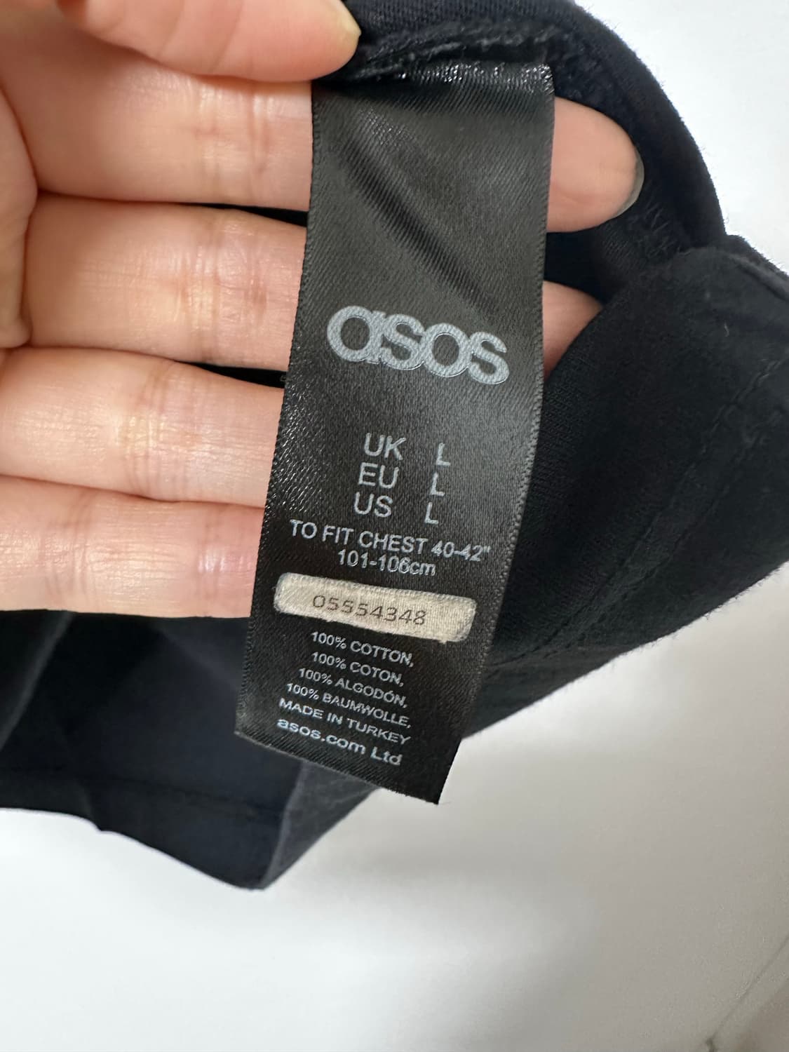 ASOS 너바나 스마일 반팔티 블랙 상품이미지6