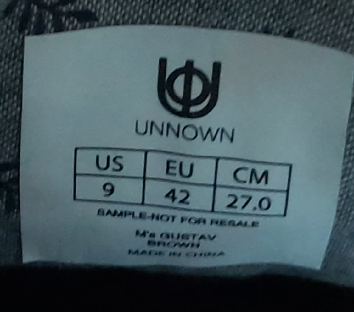 언노운(UNNOWN)남성용 스니커즈M GUSTAV(270mm)

 상품이미지7