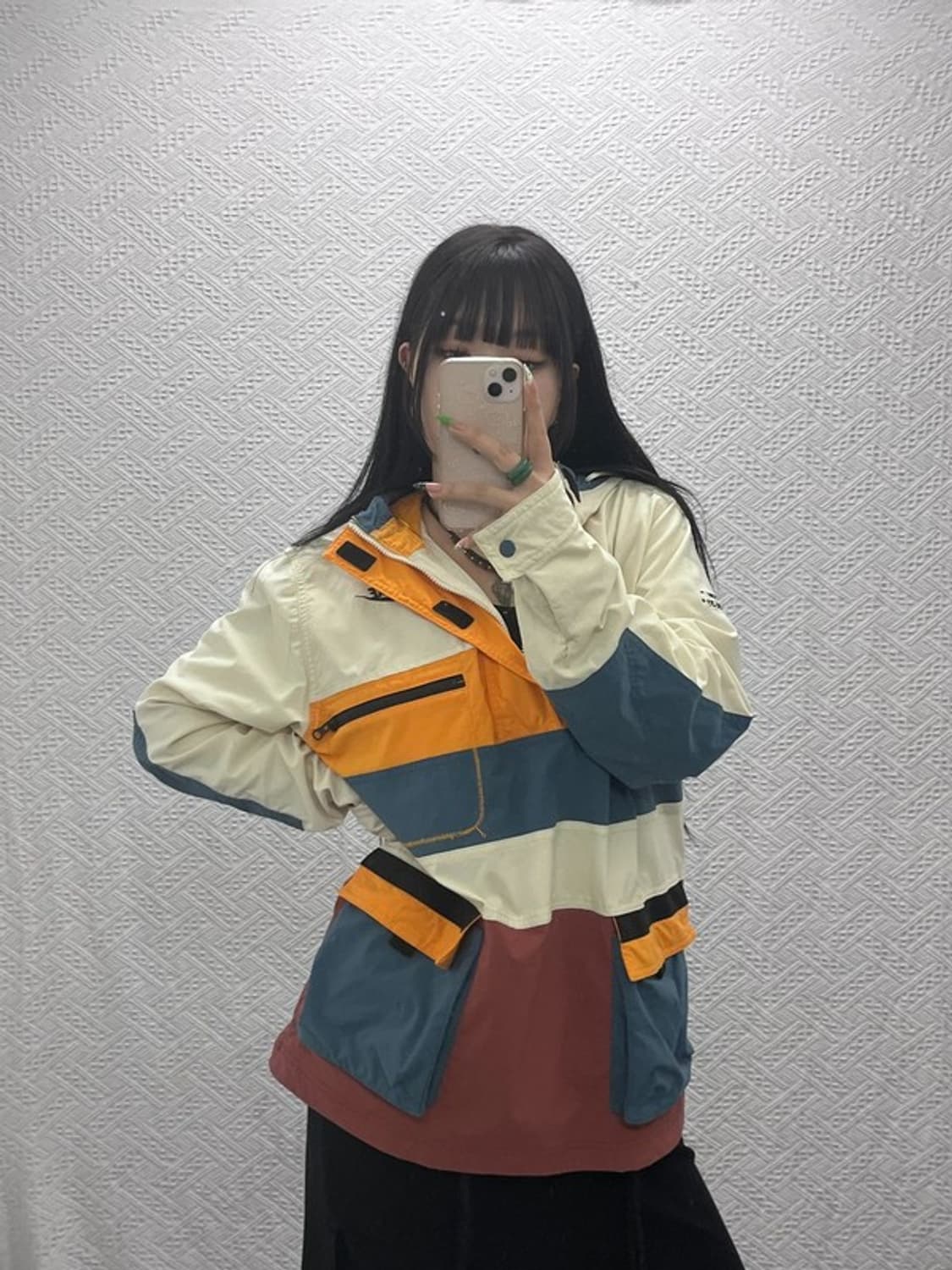 나이키 하이프 하이크 올드스쿨 레트로 반집업 바람막이 XL C09175 상품이미지2