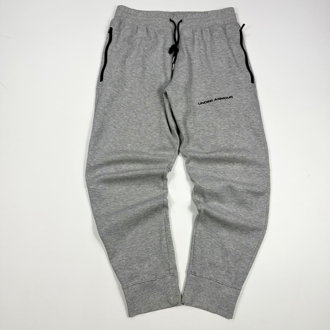 언더아머 로고 트레이닝 그레이 조거팬츠 (L) 상품이미지3