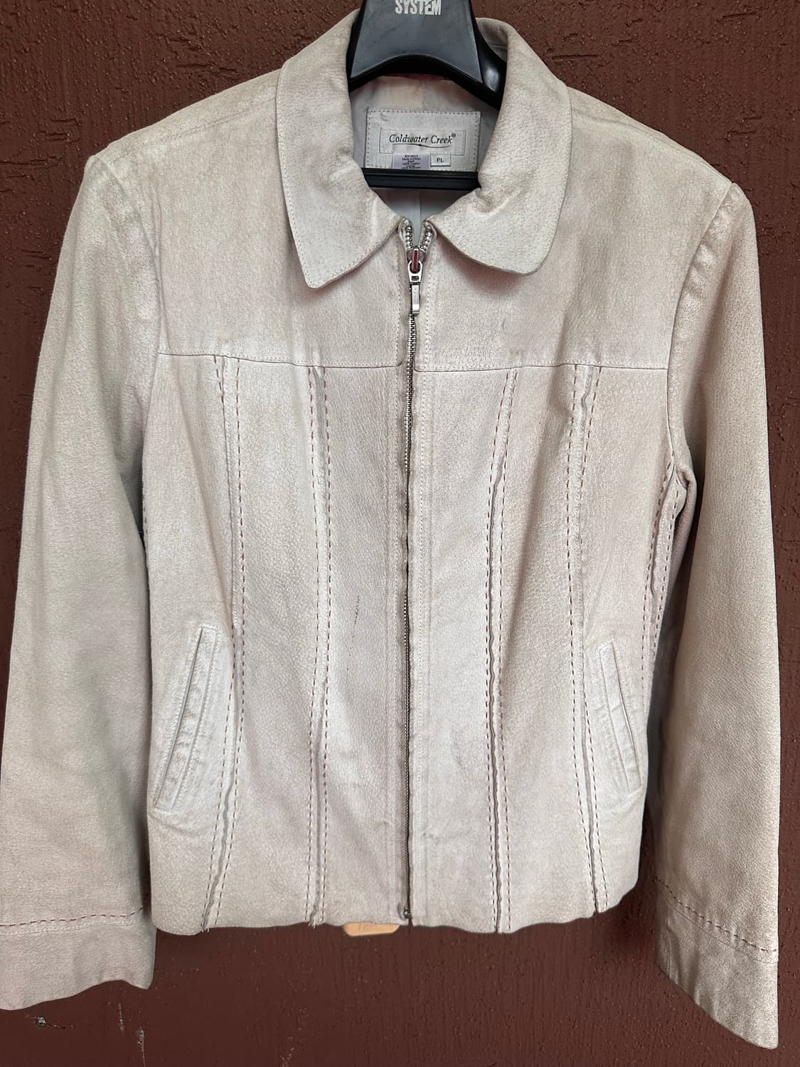 pig leather white jaket   상품이미지4