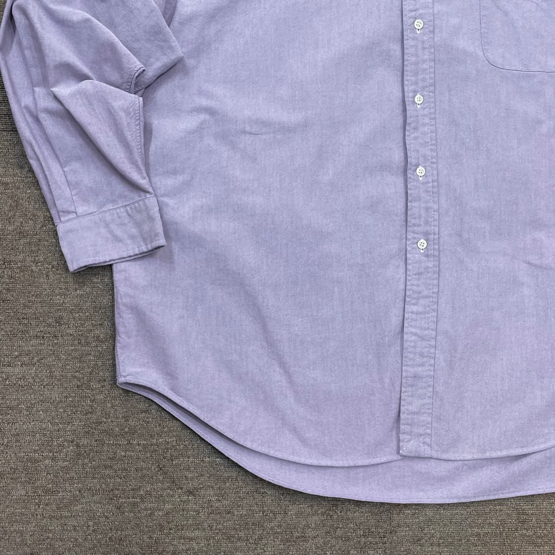 (2XL) 90s POLO 폴로 랄프로렌 빅셔츠 솔리드 셔츠 상품이미지4
