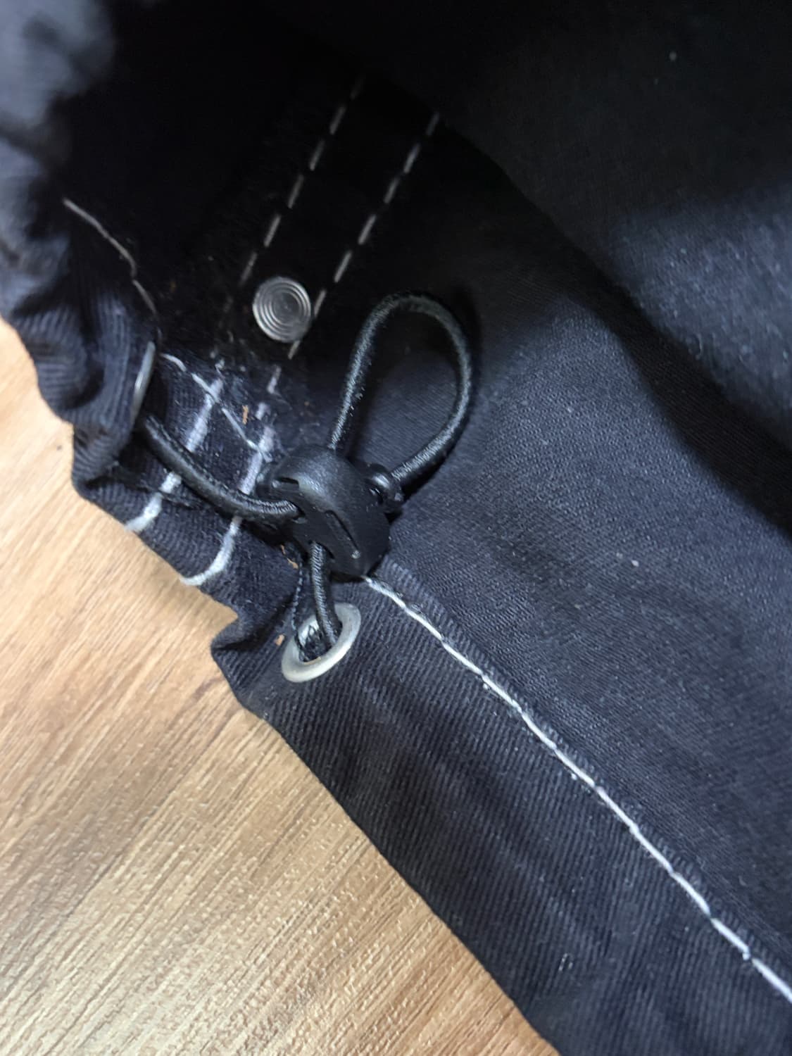 트루릴리젼 블랙 XL 와이드 팬츠 상품이미지4