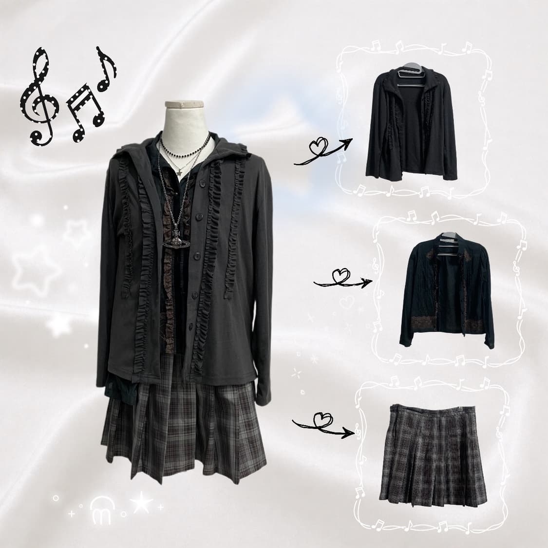 긱시크 페미닌 세트 상품이미지1