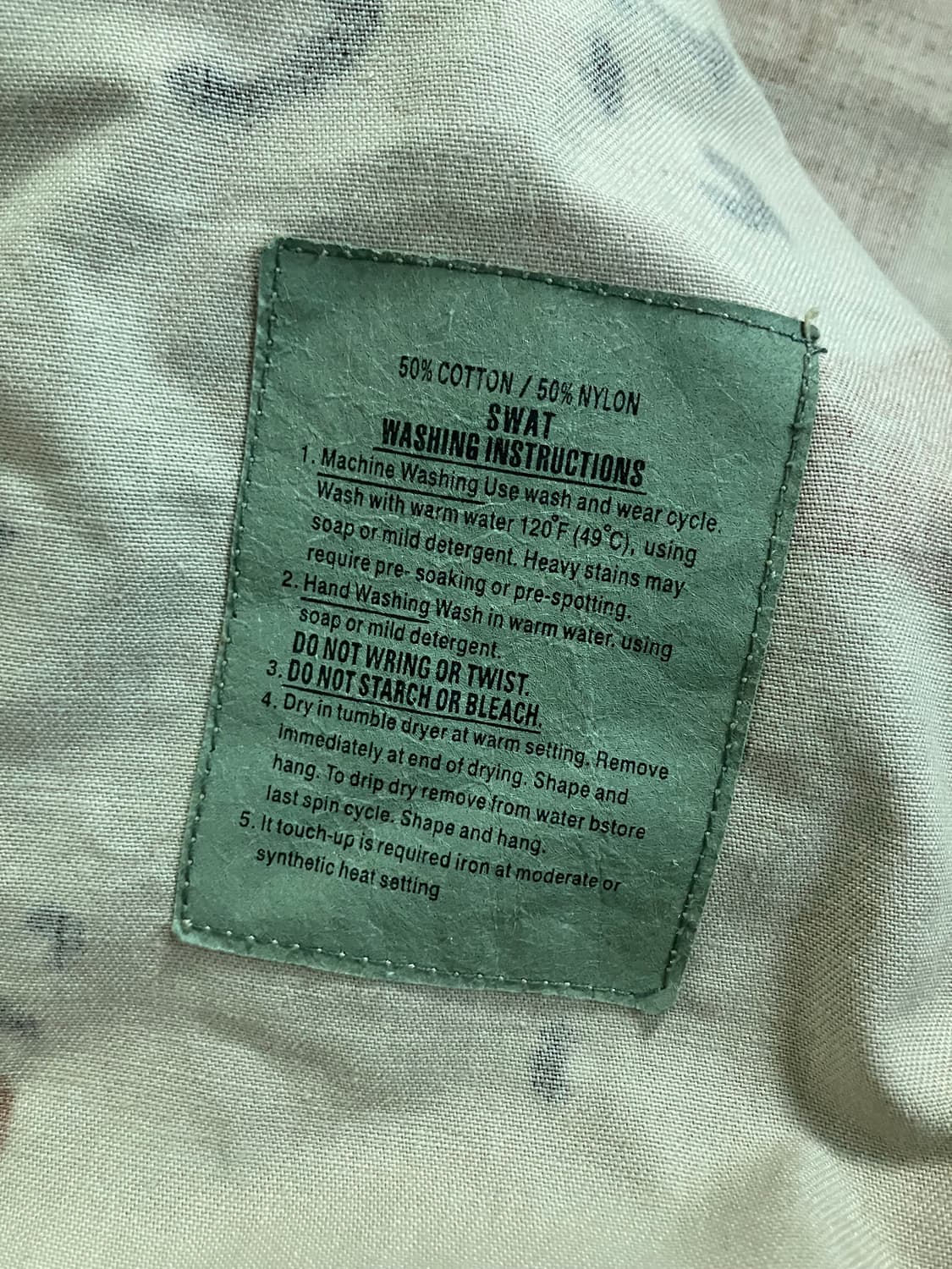 초코칩 데저트카모 bdu 자켓 S/R 100-105 상품이미지6