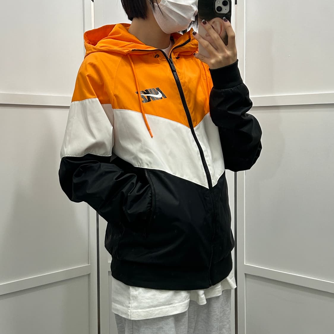 나이키 오렌지 빅로고 윈드러너 자켓 상품이미지2