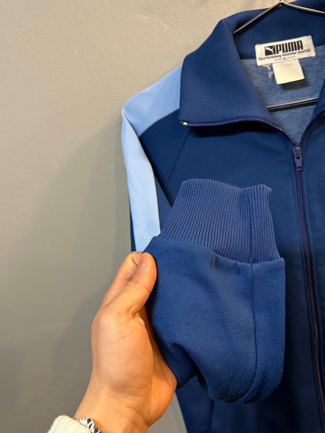 PUMA navy arm point jersey 상품이미지6