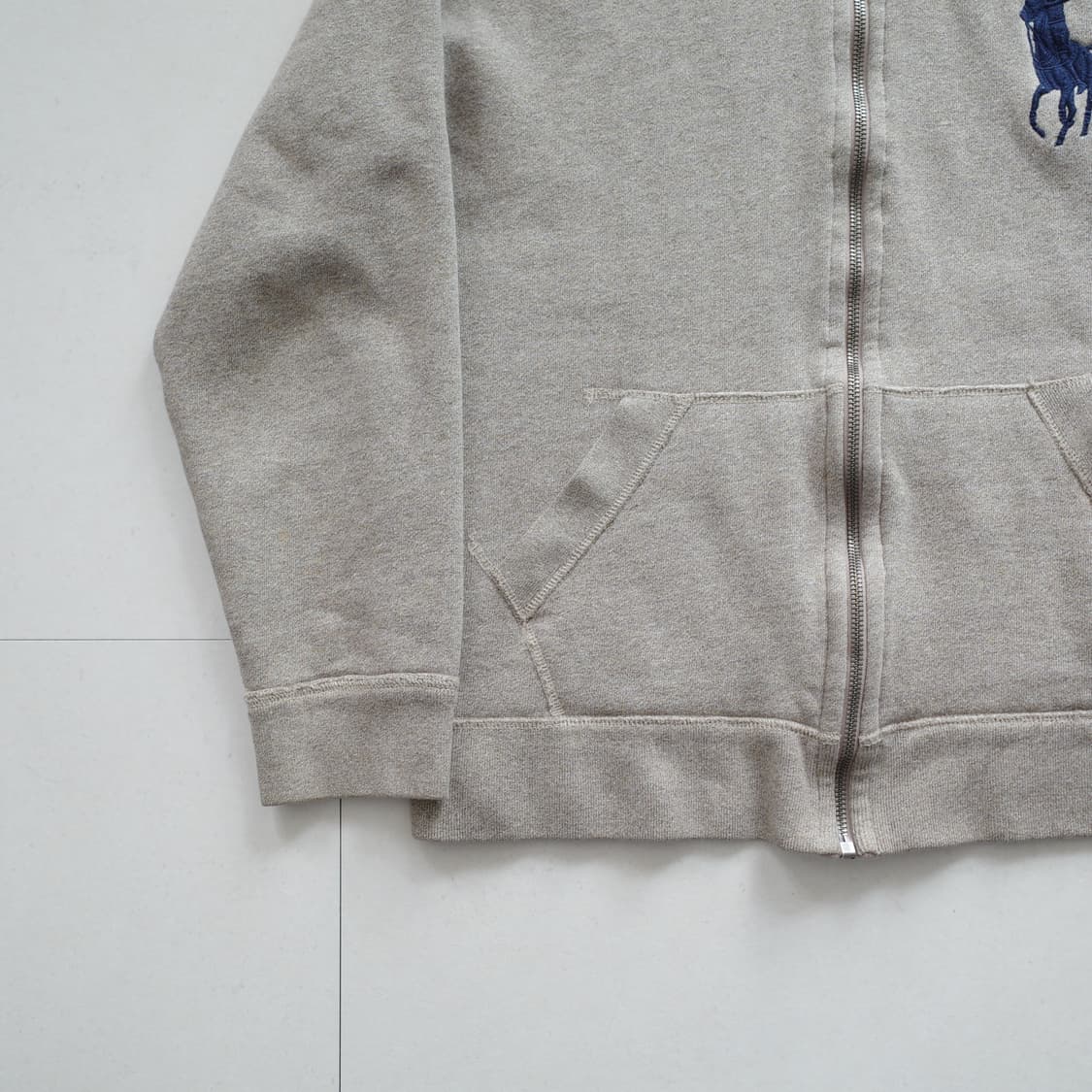 폴로 랄프로렌 빅포니 써멀 후드집업 XL 상품이미지3