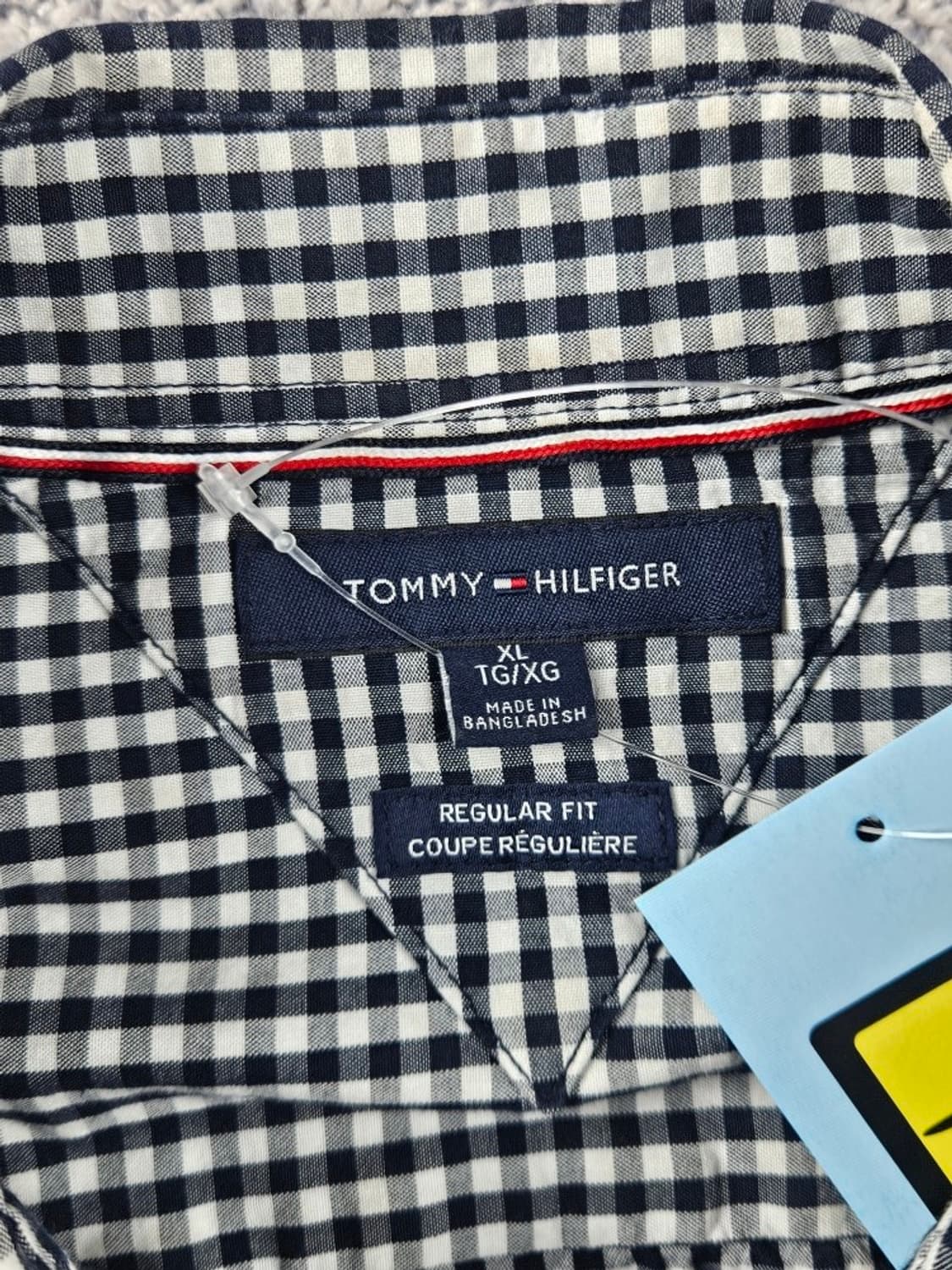 타미힐피거 깅엄 체크 패턴 베이직 셔츠 ( XL ) / 11080 상품이미지8