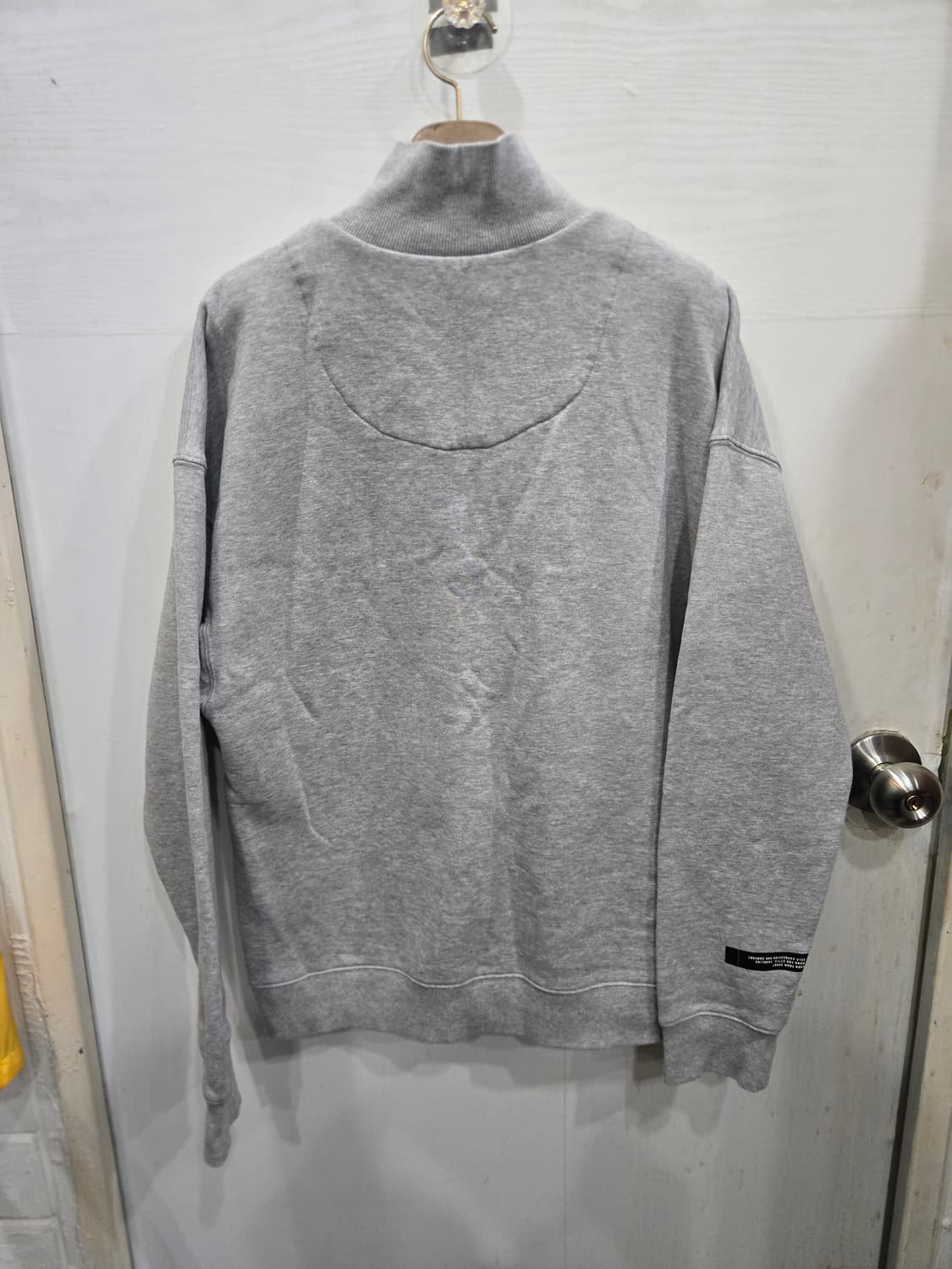 M,95 )) adidas 아디다스 회색 기모 반집업 긴팔티셔츠! 상품이미지4