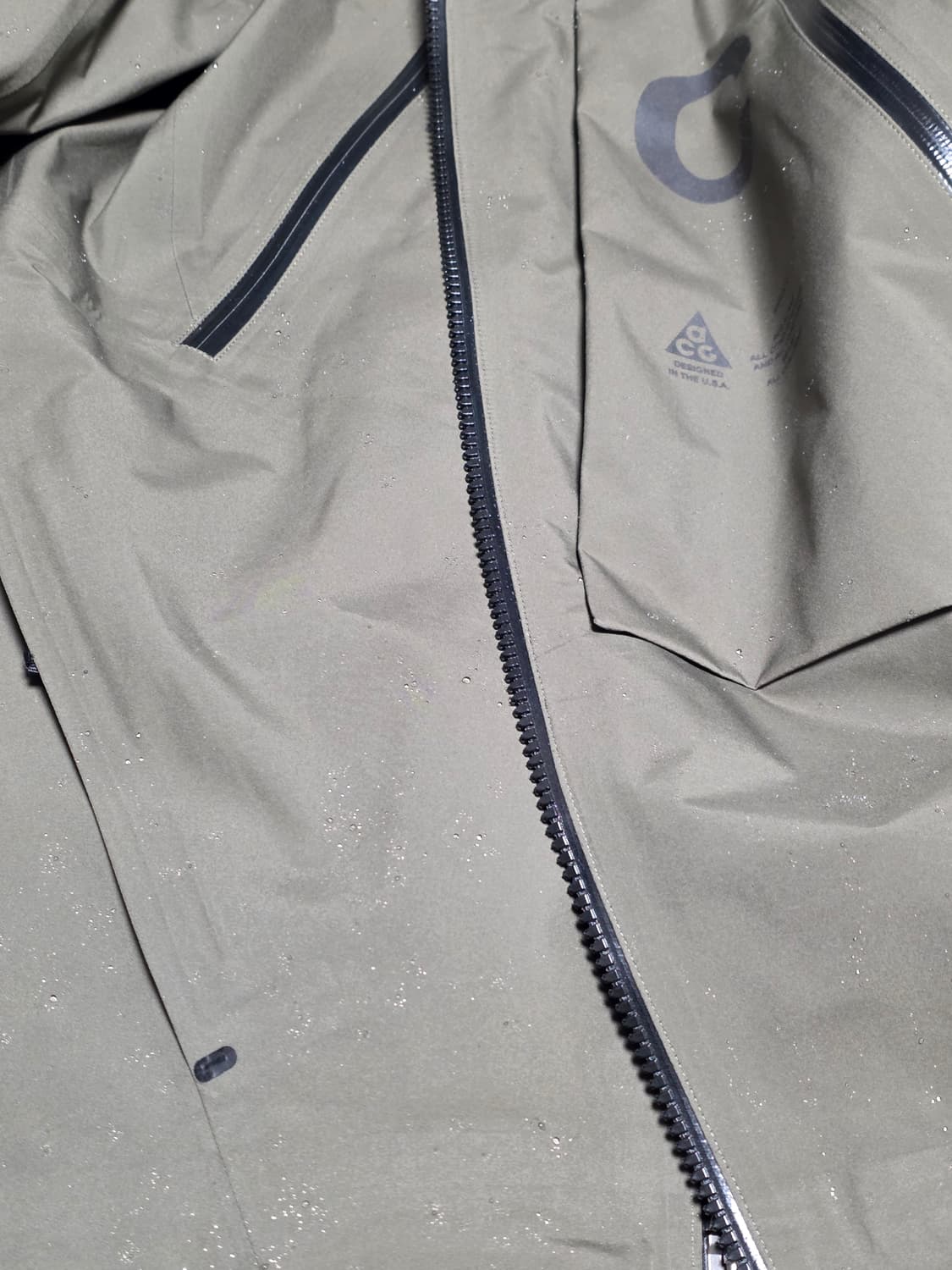 나이키랩 ACG  HO16 시즌  아크로님 , 알파인자켓 카키 상품이미지4