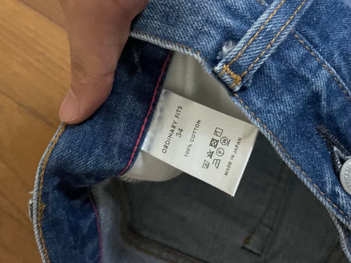 오디너리핏츠 앵클 데님팬츠 5Pocket ANKLE DENIM 3year 상품이미지5
