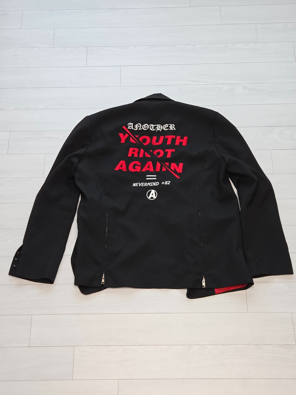 어나더유스 펑크 블랙자켓 상품이미지3
