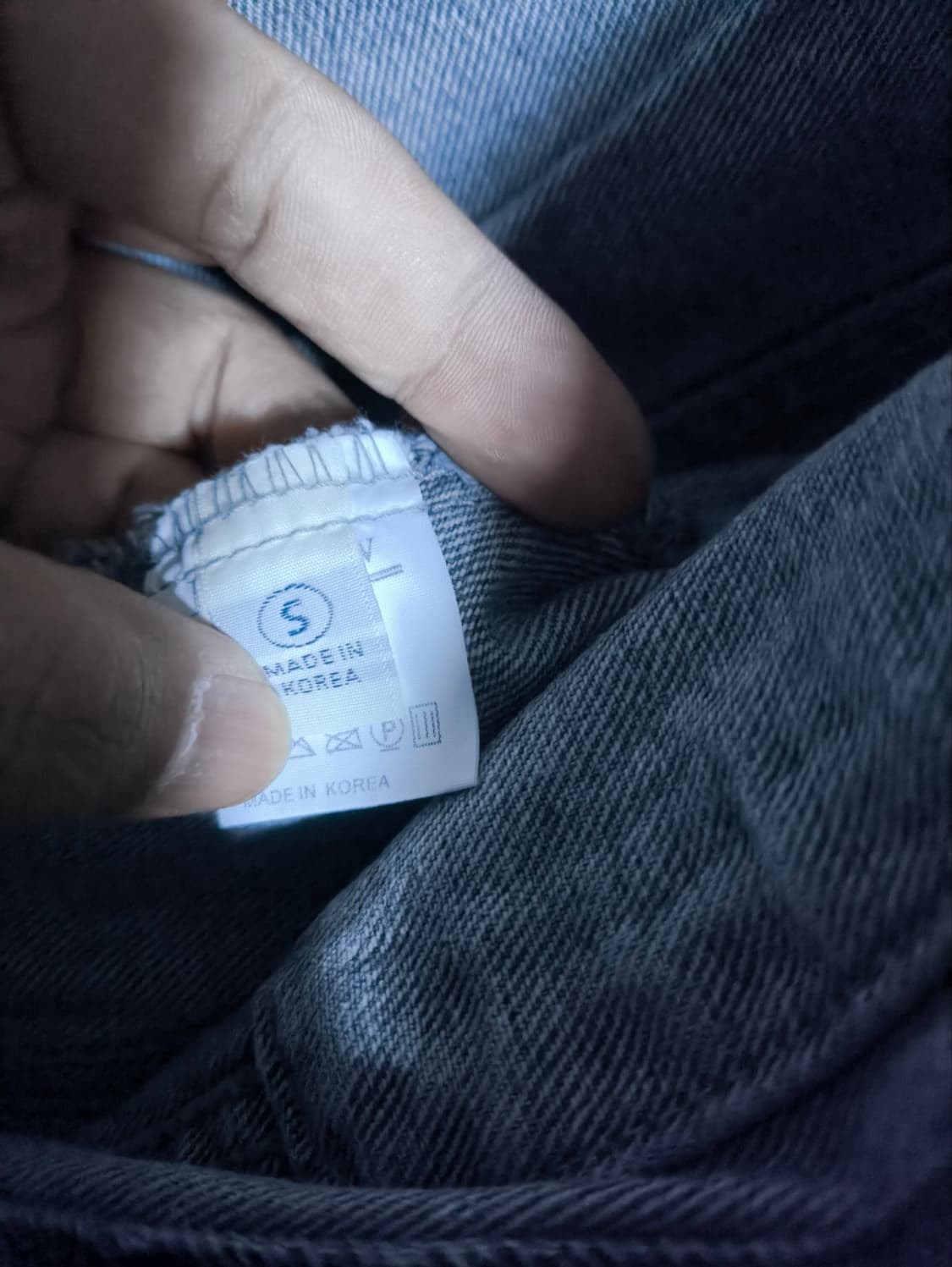 S 바이플로우 데님 점프슈트 청 그레이 상품이미지9