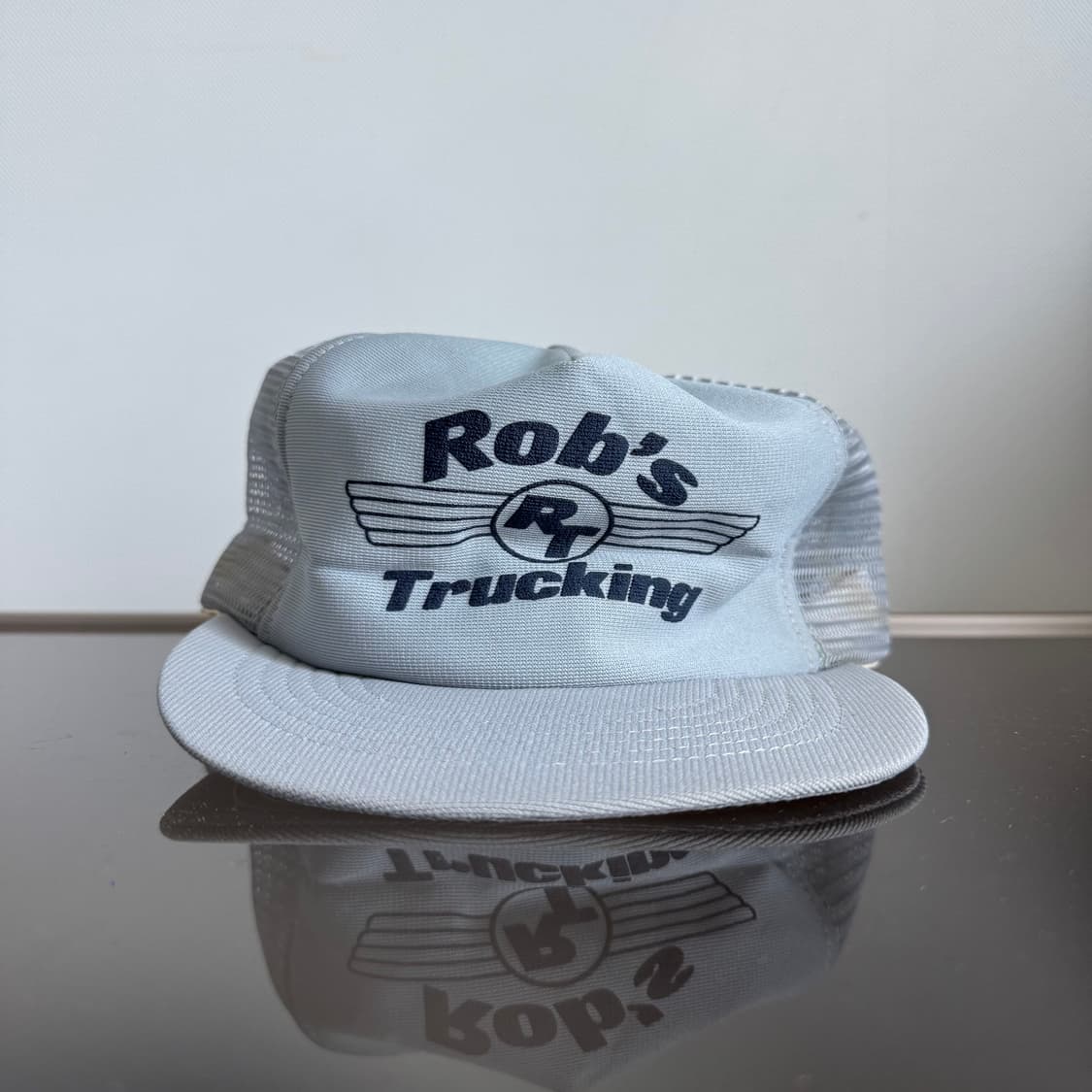 USA 빈티지 모자 볼캡 vintage cap 트러커 메쉬 그레이 상품이미지1