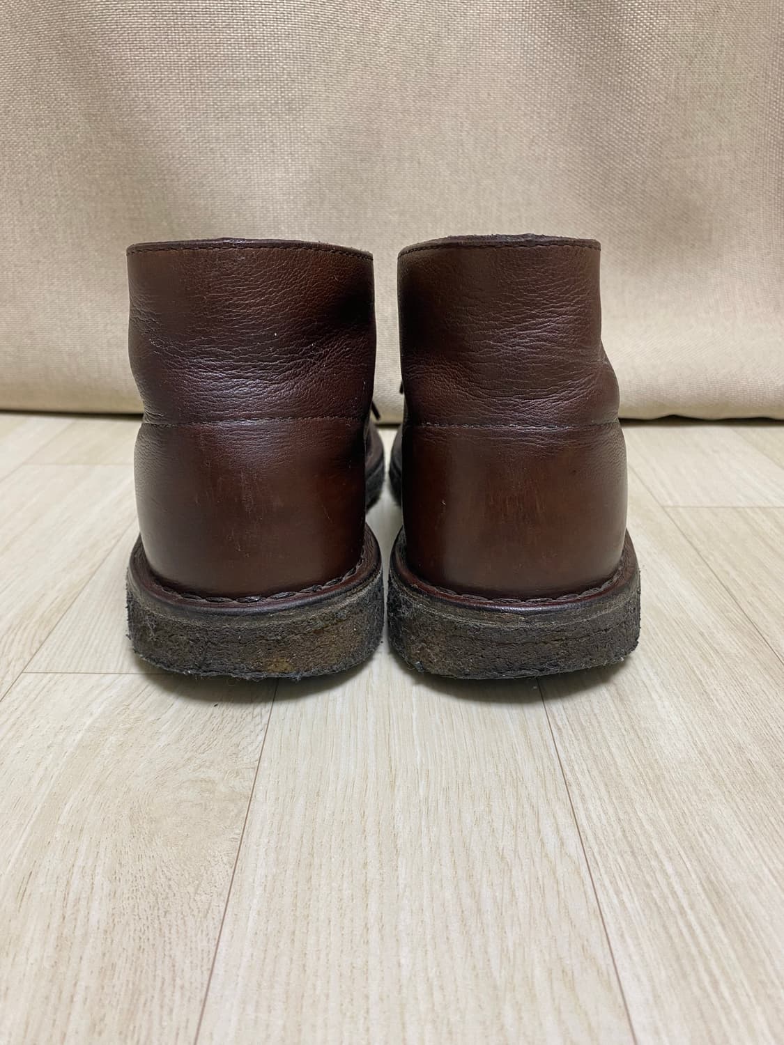 [245] 클락스 데저트 처카 부츠 브라운 가죽 상품이미지4