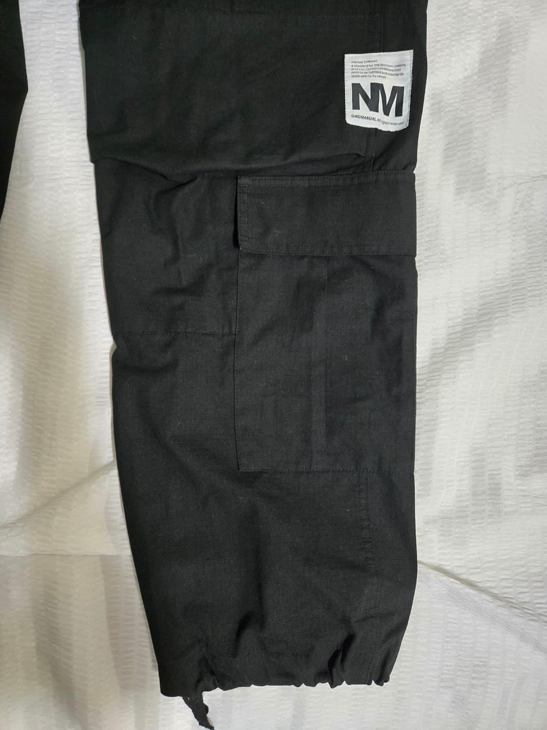 노매뉴얼(NOMANUAL) 카고팬츠 상품이미지6
