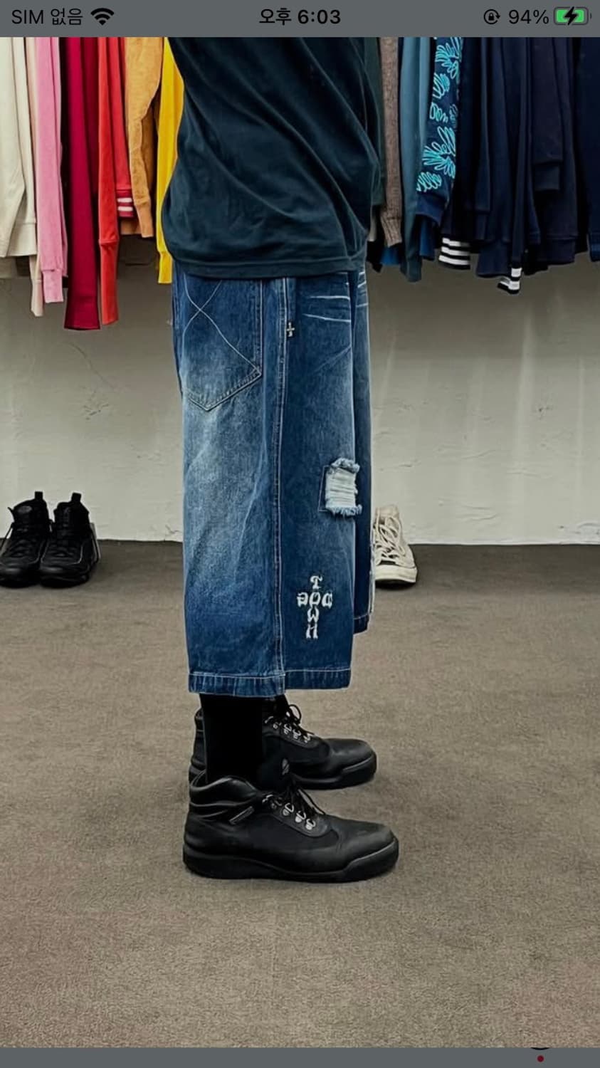 도그타운 스컬 데님 버뮤다 팬츠 상품이미지10