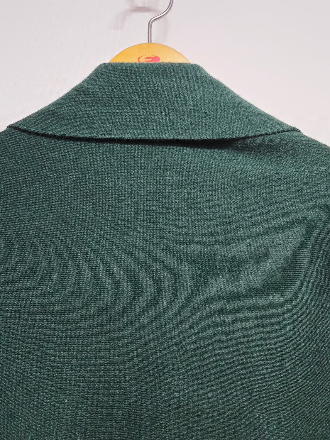 산드로 케이프 그린색상 니트 숄 가디건 프린지 장식 상품이미지6