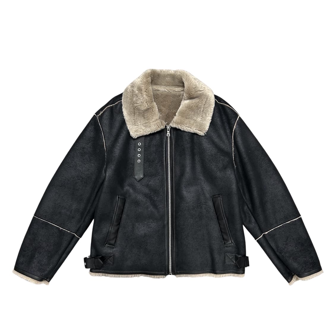 드로우핏 스웨이드 라인 무스탕(L) 상품이미지1