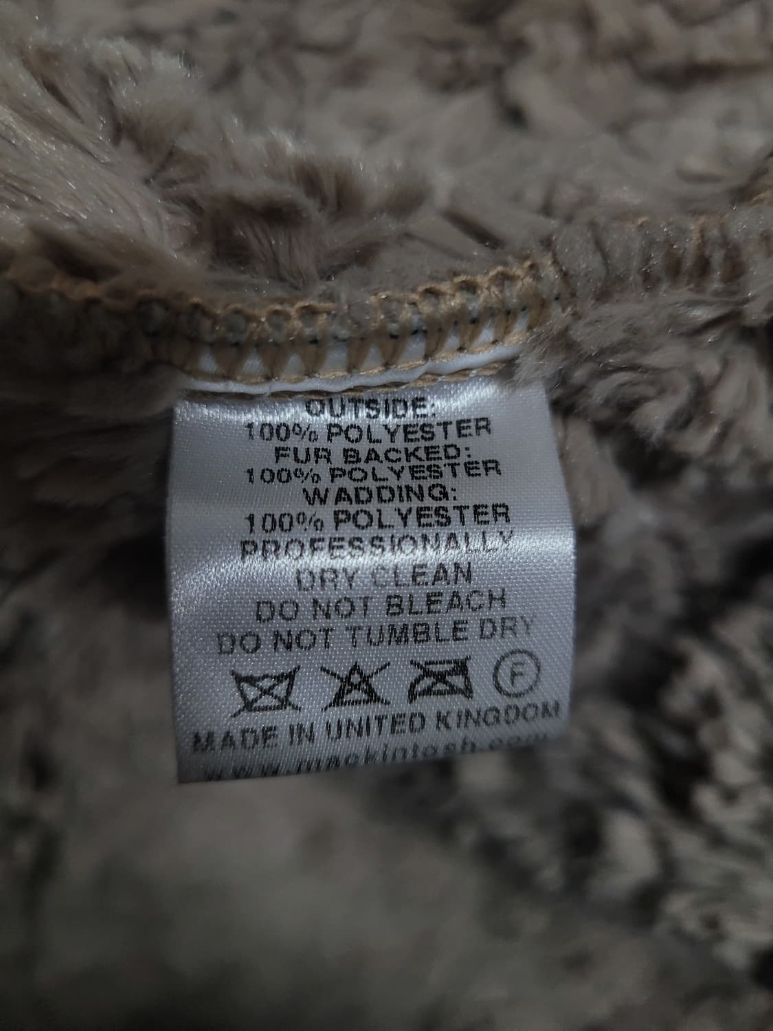 MACKINTOSH 매킨토시 퀼팅 안감퍼 코트 상품이미지7