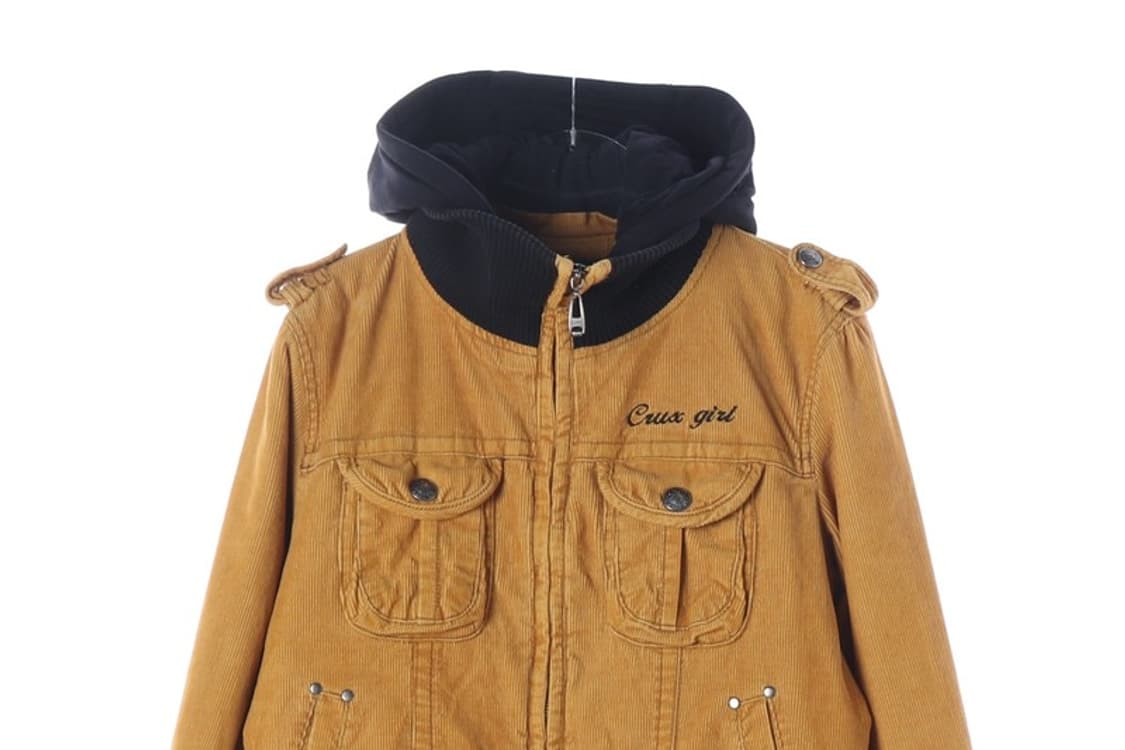 CRUX 빈티지 코듀로이 후드 워크 자켓 95 상품이미지3