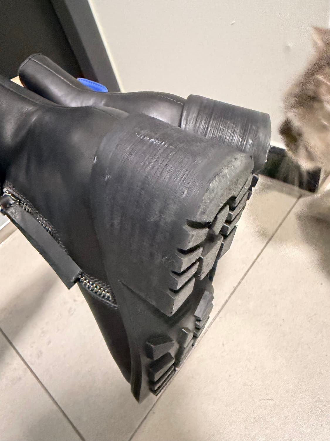 슈콤마보니 235 부츠 앵클 지퍼 상품이미지5