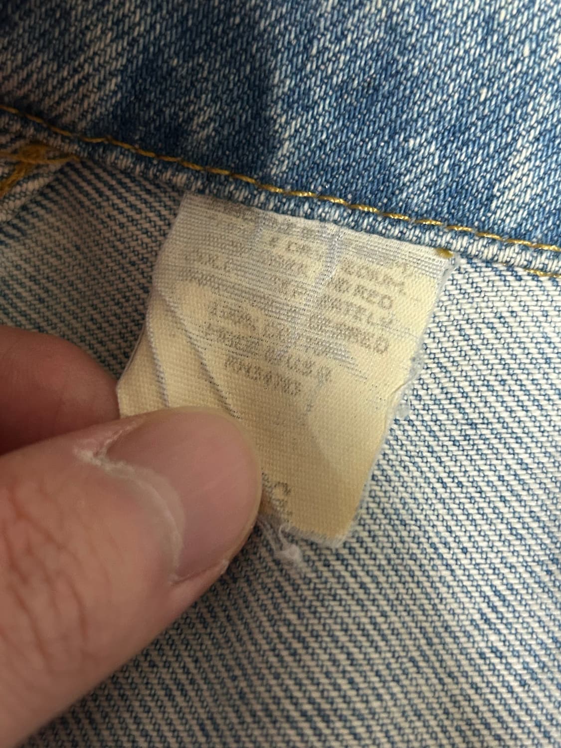 90s Lee 리 빈티지 청자켓 상품이미지4