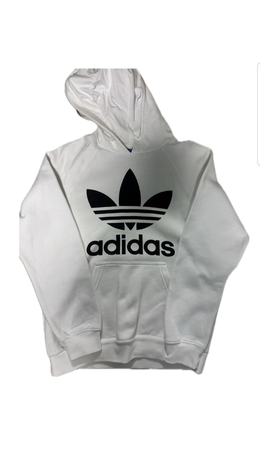 아디다스 화이트 후드티 상품이미지1