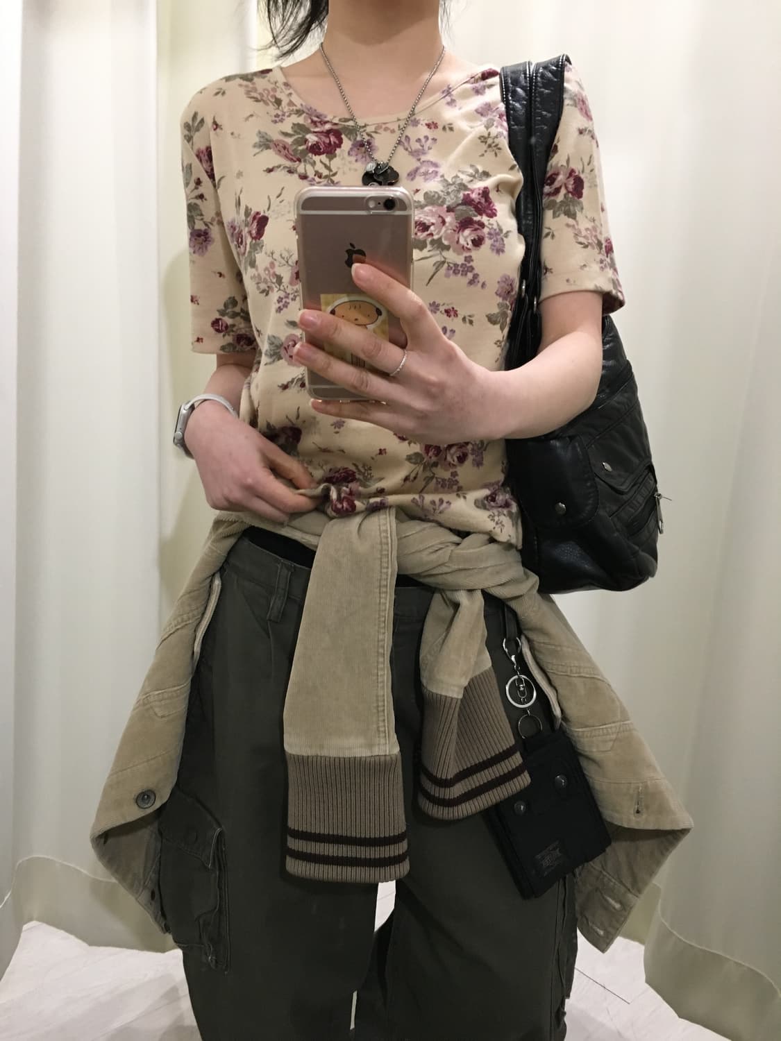 Retro Hana Layered Top Set 상품이미지4