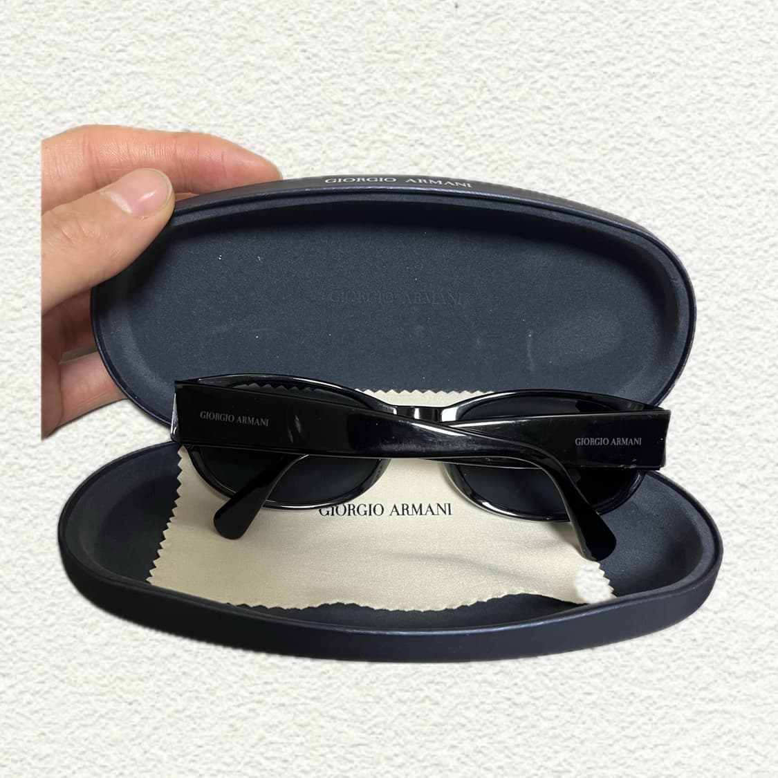 조르지오 아르마니 블랙 선글라스 상품이미지2