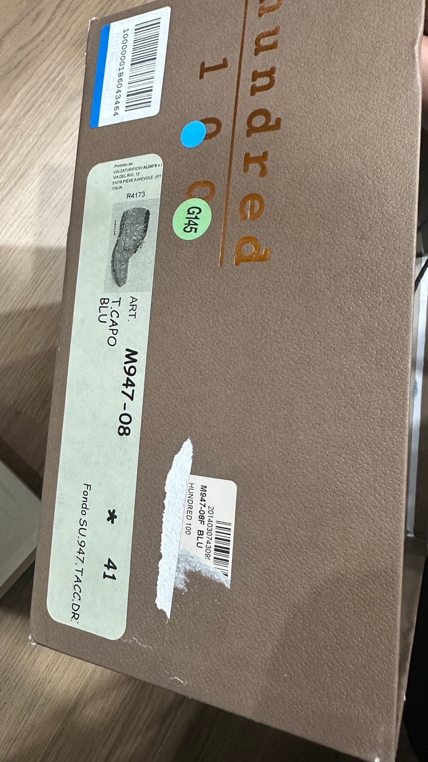 헌드레드100 이태리 처카 상품이미지5