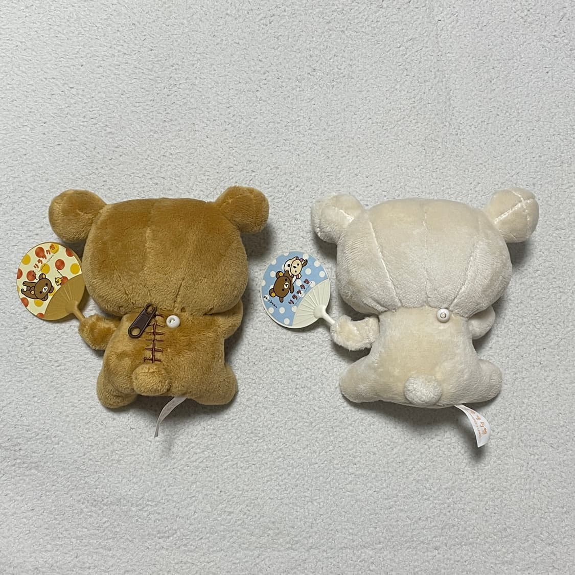 고전 리락쿠마 코리락쿠마 부채 인형 상품이미지2