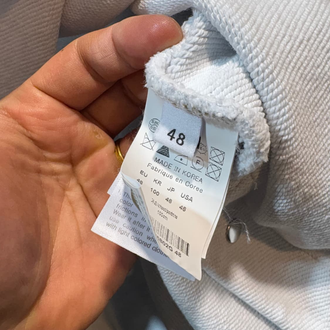 [48] SOLID HOMME 솔리드 옴므 후드티 상품이미지6