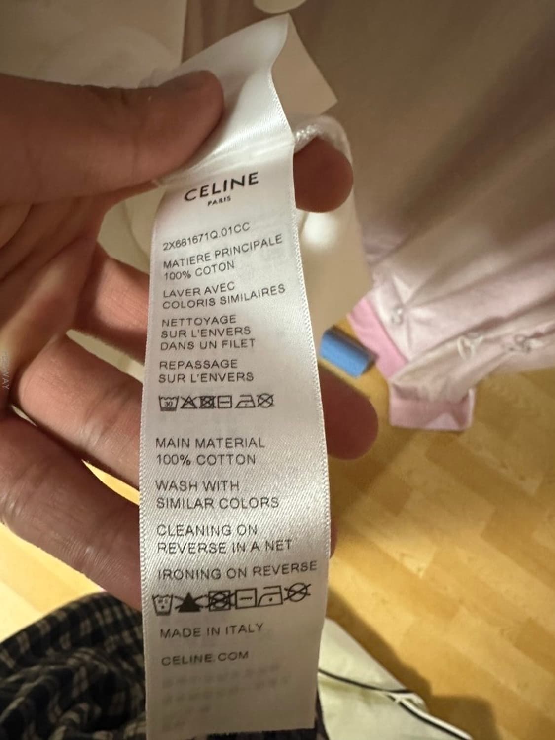 [판매]셀린느 / 루즈핏 반팔 / L 상품이미지5