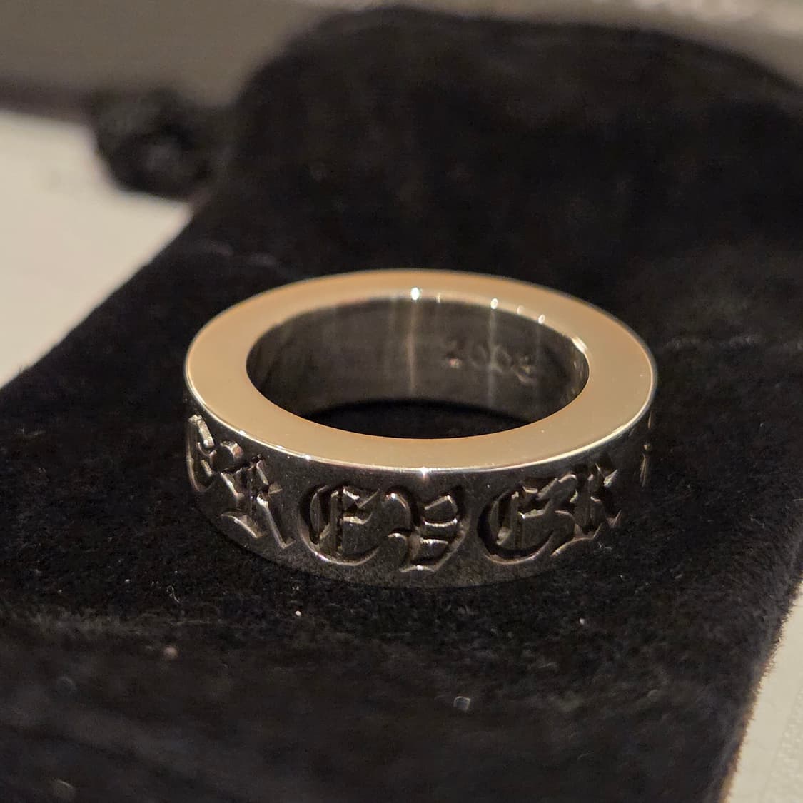 (새상품)크롬하츠 포에버링 6mm US4.5 상품이미지6