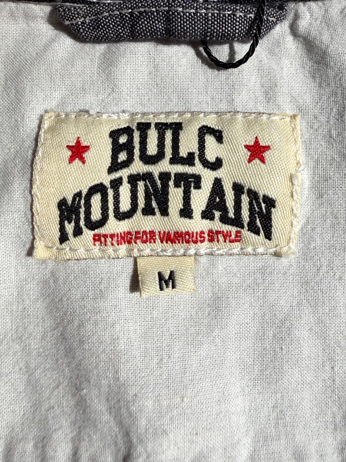 Bulc Mountain Ethnic Stitch Shirt 상품이미지5