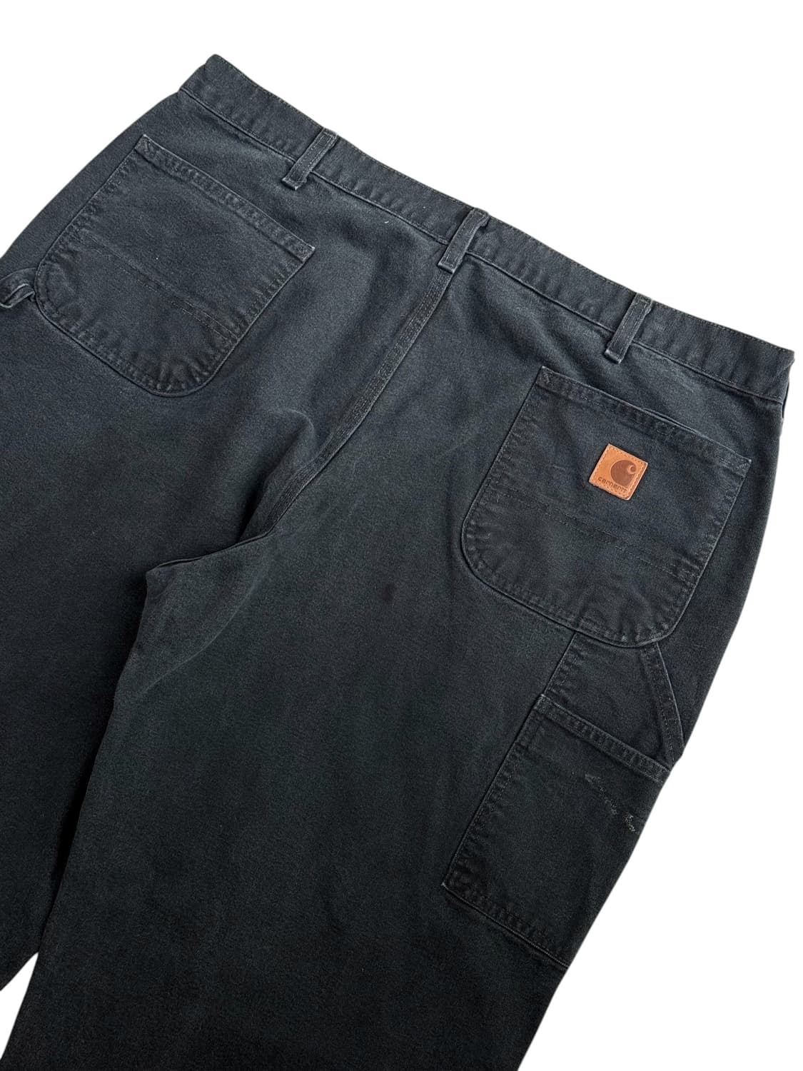 칼하트 블랙 가죽탭 카펜터 상품이미지4