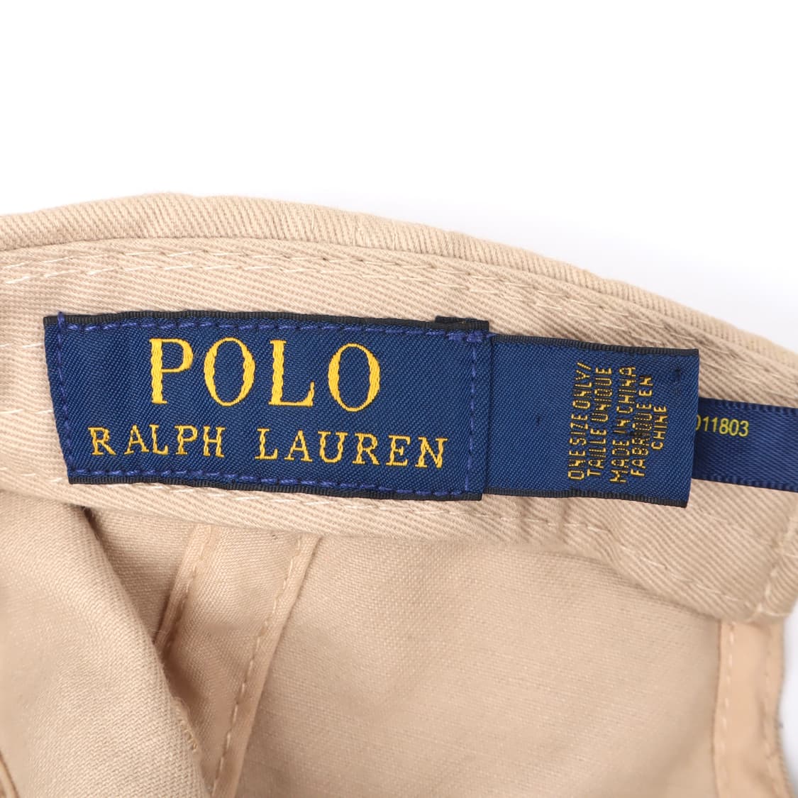폴로 랄프로렌 베이지 코튼 볼캡 상품이미지6