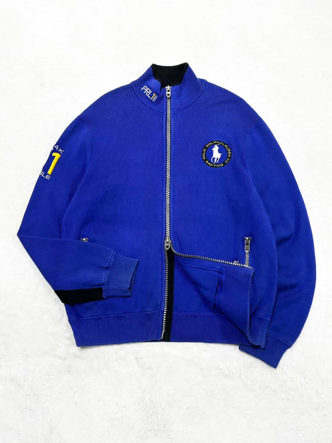 폴로 K1 카약 코발트블루 투웨이 니트집업 상품이미지6