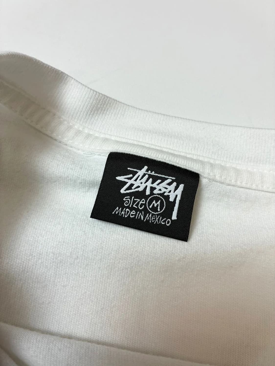 스투시 베이직 로고 코튼 반팔 티셔츠 PN9693 상품이미지7