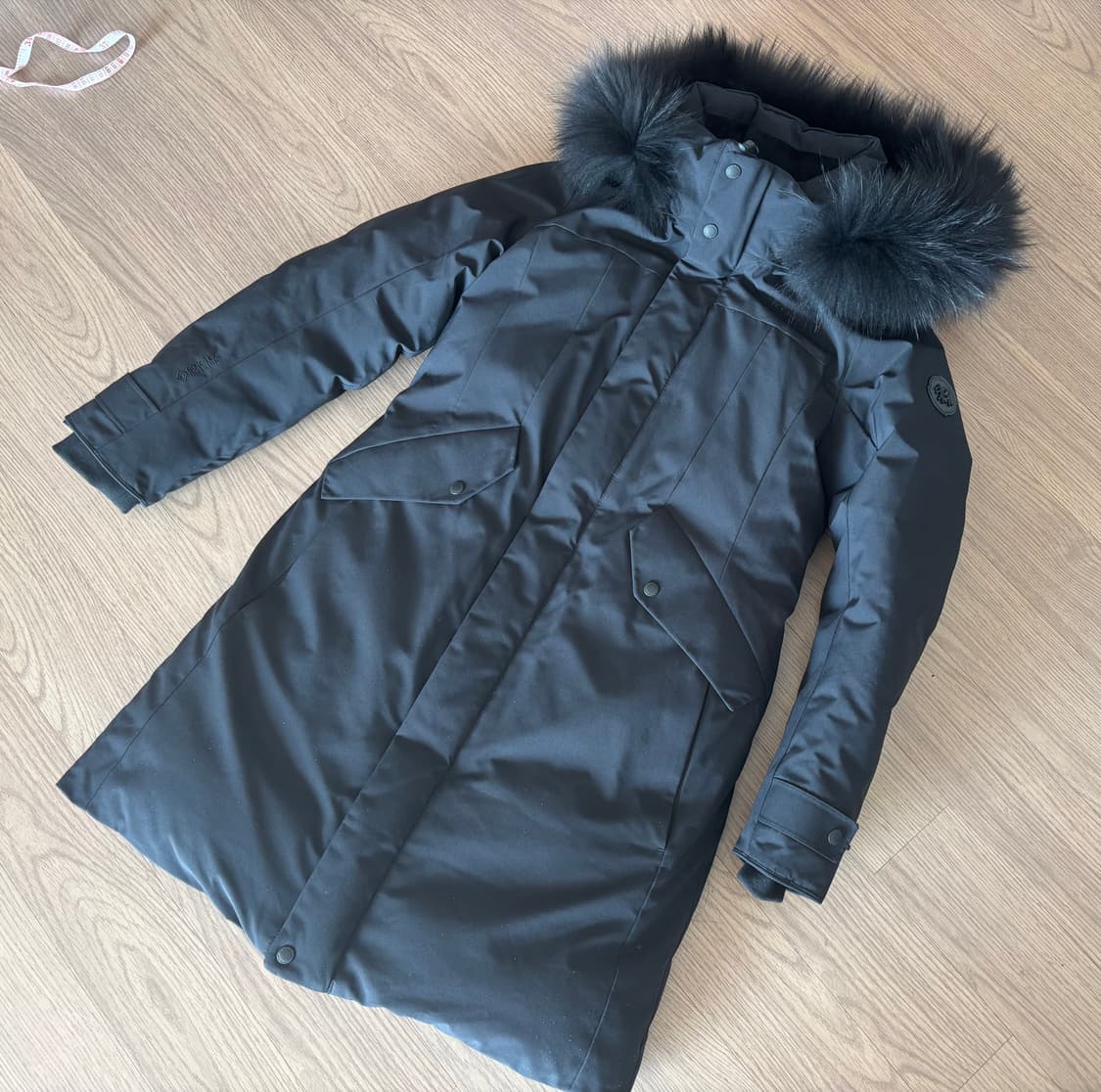 새상품급 코오롱 안타티카 중기장 구스다운패딩 85 상품이미지2