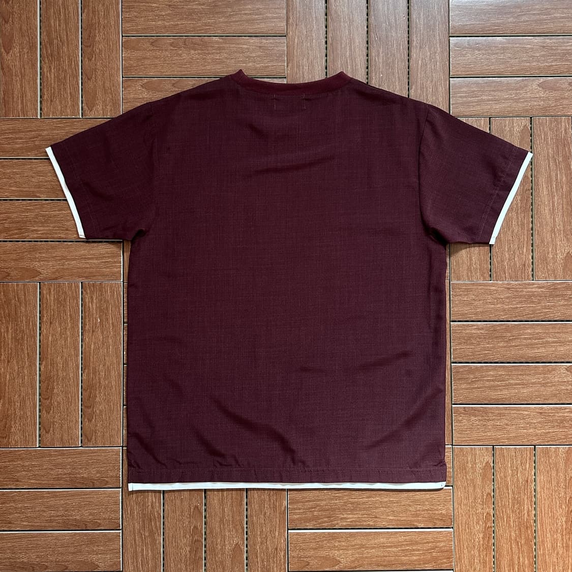 Ikka fake layered pocket 1/2 tee 상품이미지2
