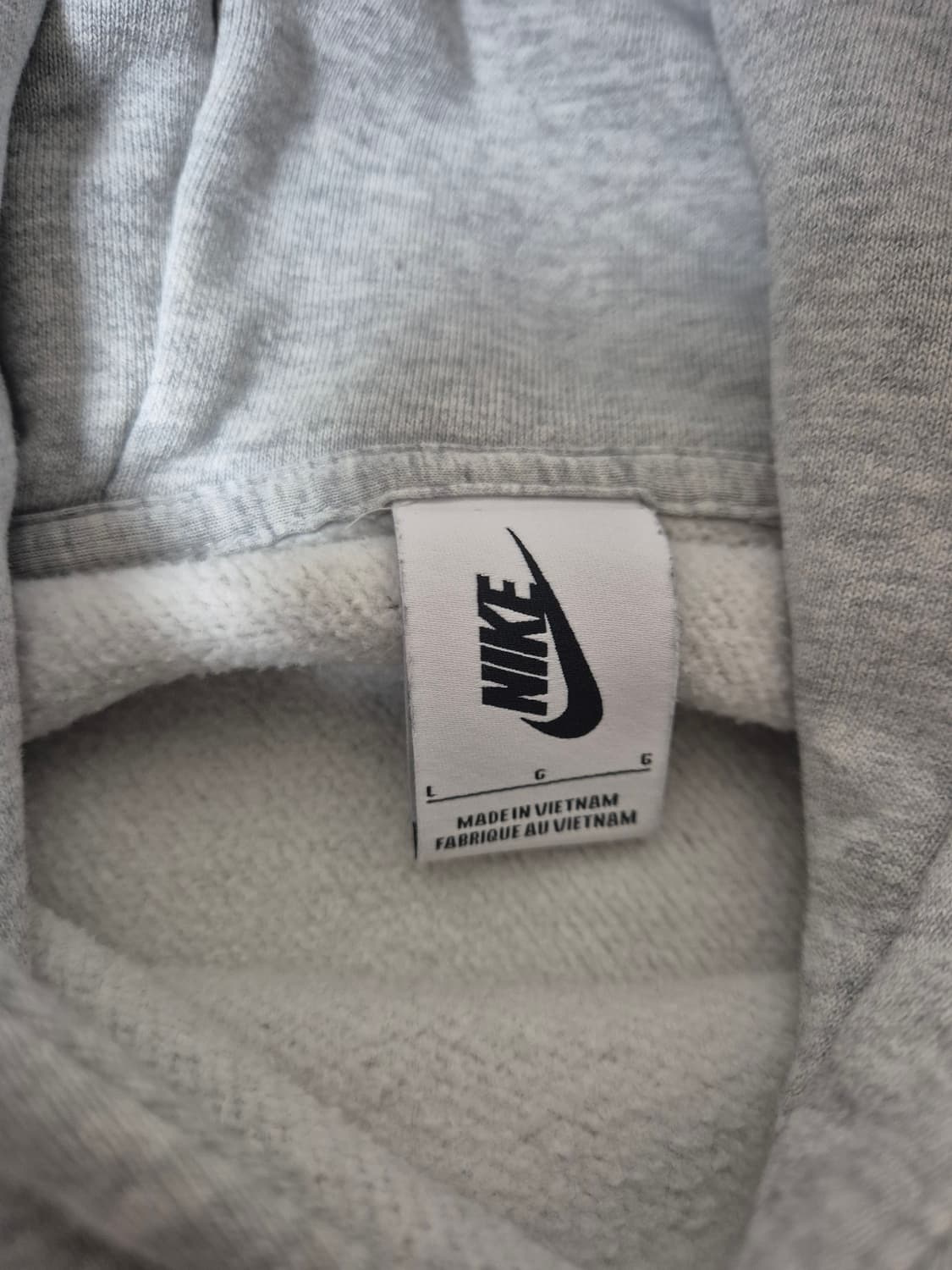 [XL] 나이키 NRG 후드 그레이 구형 상품이미지2