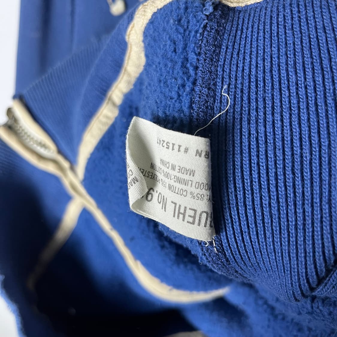 [Ruehl No. 925] 루엘 스펠로고 그런지 후드집업 상품이미지6