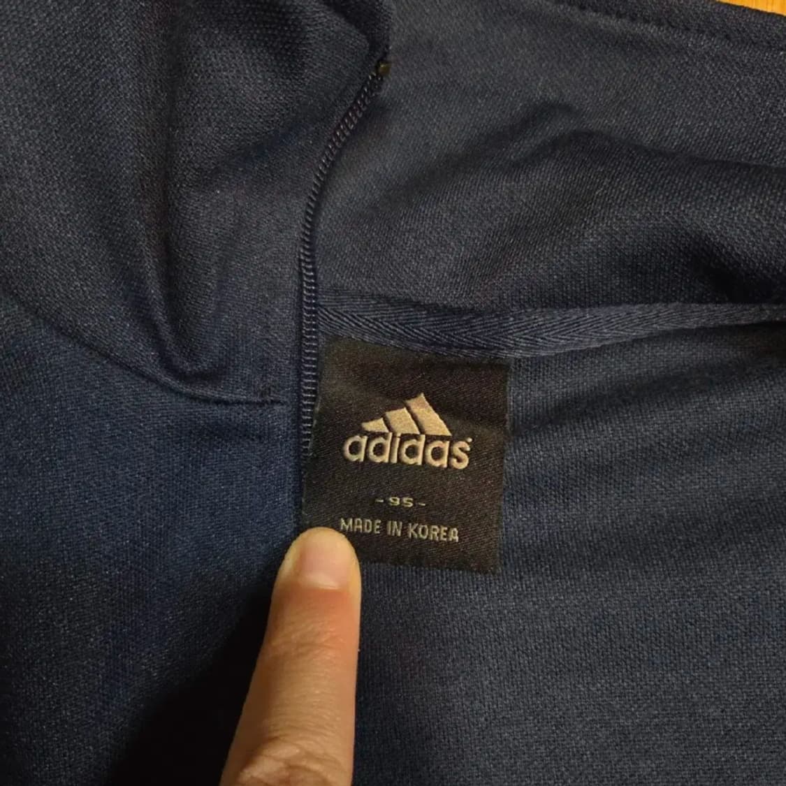 아디다스 삼각로고 트랙탑 져지 (실측 S) 상품이미지4