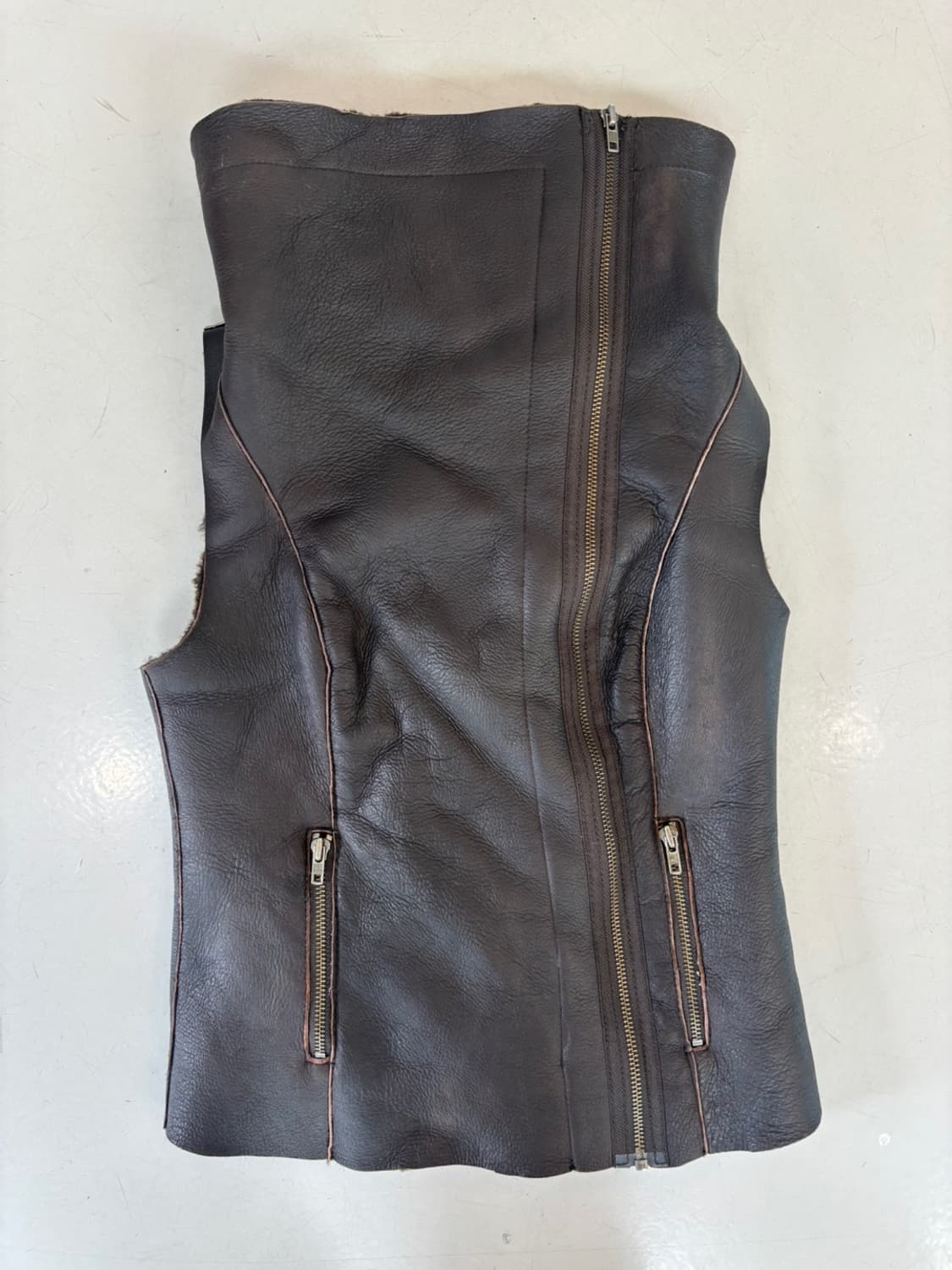 Muubaa Sheepskin Fur Vest 상품이미지2