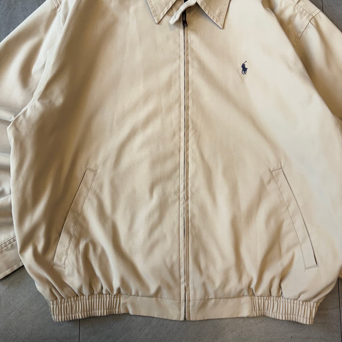 폴로 정품 베이지 바이스윙 자켓 상품이미지4